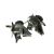 English Made Zander / Walleye Pewter Cufflinks