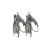 English Made Fishing Fly Pewter Cufflinks
