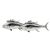 English Made Tuna Fish Pewter Cufflinks