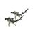 English Made Blue Shark Pewter Cufflinks