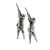 English Made Huntsman Shooting Gamekeeper Pewter Cufflinks