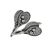 English Made Tennis Racquets Pewter Cufflinks