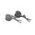 English Made Badminton Racquets & Shuttlecocks Pewter Cufflinks