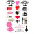 Pack of 20 Wedding Photo Props