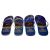 Wedding Couple Blue Sea & Beach Hut Personalised Honeymoon Two Pairs Flip Flops Gift Set