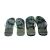 Wedding Couple Palm Tree Beach Personalised Honeymoon Two Pairs Flip Flops Gift Set