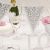 Vintage Romance - Paper Bunting - White & Silver