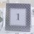 Chic Boutique Table Numbers 1-12 White & Silver