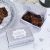 Pack of 10 Chic Boutique Cake Boxes White & Silver