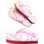 Bridesmaid Ladies Flip Flops : Pink or White Sole