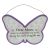 Hanging Butterfly Plaque Dear Mum (DWC)