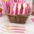 Carnival - Cutlery Set - Pink - Pack of 8 forks, 8 knives and 8 spoons 