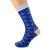 Masonic Blue & Silver No G Design Woven Design Mens Socks UK 5-12