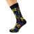 Alphabet Crazy Design Ladies Socks UK 3.5-7.5