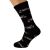 Red Motorbike Woven Design Mens Socks UK 5-12