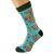 Wheelbarrow Garden Woven Design Mens Socks UK 5-12