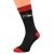 Red Drum Kit Design Woven Mens Socks UK 5-12