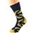 Banana Design Woven Mens Socks UK 5-12