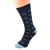 Blue Bikes Design Woven Mens Socks UK 5-12