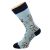 Monkeys Design Woven Ladies Socks UK 3.5-7.5