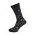Novelty Policeman Policeman Woven Design, Grey & Navy Blue, Unisex Adult Socks UK 5-12