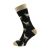 Novelty Llama With Sunglasses Woven Design, Navy Blue & Beige, Unisex Adult Socks UK 5-12