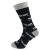 Novelty Aeroplane Pilot Woven Design, Navy Blue & Grey, Unisex Adult Socks UK 5-12