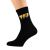 TFIF Design Mens Black Socks