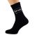 Expletive Speech Bubble Design Mens Black Socks