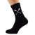 Crossed Rowing Oars Design Mens Black Socks