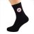 25 MPH Road Sign Ages or Anniversary Speed Sign Design Mens Black Socks
