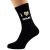 I Love Wales Flag Design Mens Black Socks