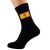 Scotland Lion Rampant Design Mens Scottish Black Socks