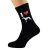 I Love Greyhounds Mens Dog Black Socks.