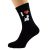 I Love West Highland White Terriers Mens Black Socks.