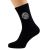 Darts Design Mens Black Socks