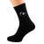 Pool 8 Ball Sport Design Mens Black Socks