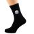 Volleyball Design Black Socks