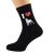 I Love Bull Mastiffs Mens dog Black Socks