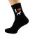I Love Schnauzers Mens Dog Black Socks