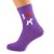 I Love Kerry Blue Terriers Womens Dog Purple Socks