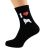 I Love Collies Mens Dog Black Socks