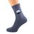 Grey Funny Face Novelty Socks
