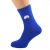 Blue Funny Face Novelty Socks