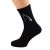 Fishermans Design Mens Novelty Black Socks