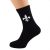 Fleur De Lys Design Mens Novelty Black Socks