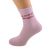 XOXO Dollface Novelty Valentines Design Ladies Pink Socks