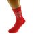 Lets Make Babies Fun Romantic Mens Red Socks