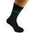 Heart Monitor Design Romantic Valentine Mens Black Socks