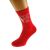 You're Just Write for Me Funny Romantic Valentine Mens Red Socks